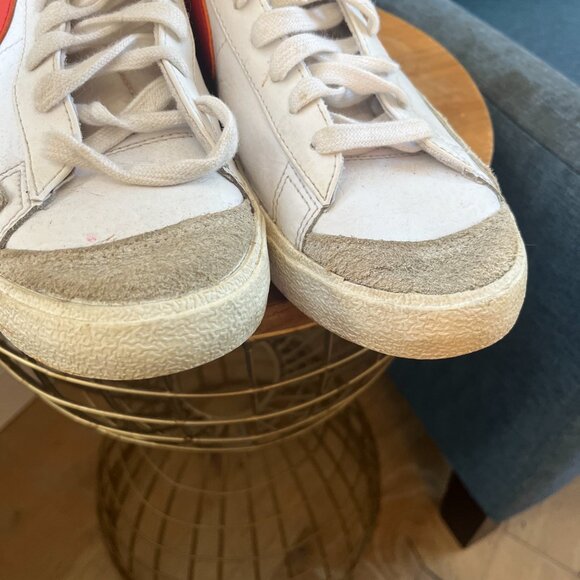 Nike Blazer Mid '77 Vintage White Mantra Orange 2020 Size 11 - Picture 7 of 9